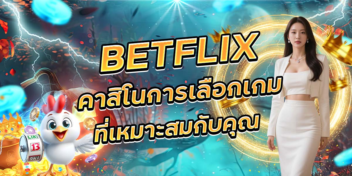 83. BETFLIX คาสิโนการเลือกเกมที่เหมาะสมกับคุณ
