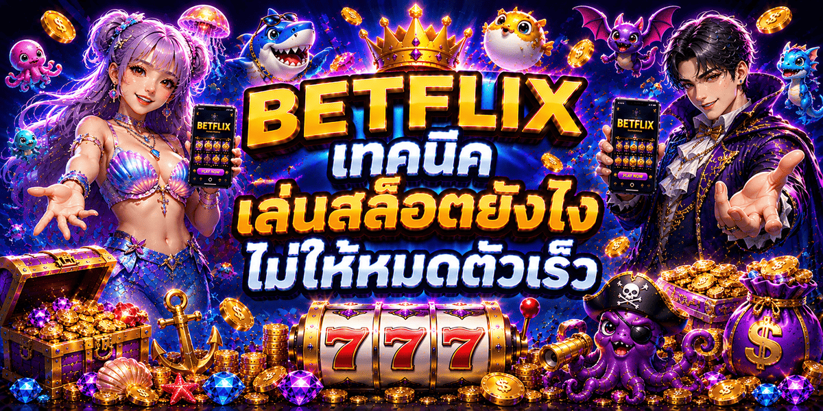 BETFLIX เทคนิคเล่นสล็อตยังไงไม่ให้หมดตัวเร็ว