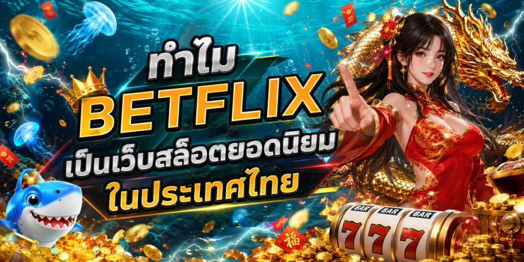 ทำไม BETFLIX เป็นเว็บสล็อตยอดนิยมในประเทศไทย